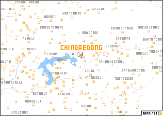 map of Chindae-dong