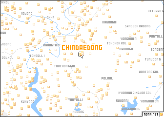 map of Chindae-dong