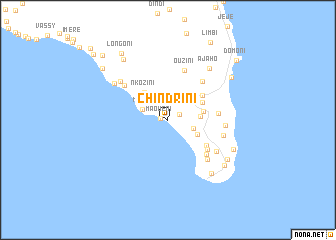 map of Chindrini