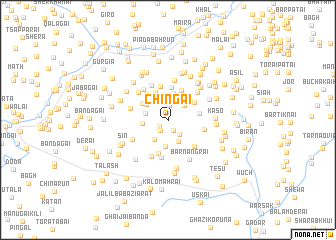 map of Chingai