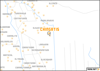 map of Chingatis