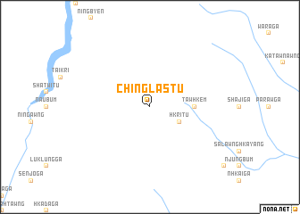 map of Chinglastu