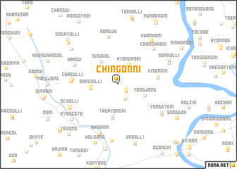 map of Chin\