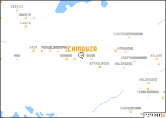 map of Chinguza