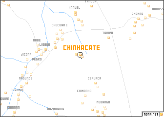 map of Chinhacate