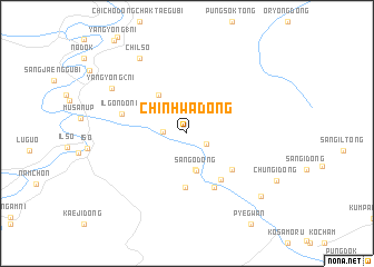 map of Chinhwa-dong
