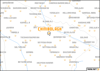 map of Chīnī Bolāgh