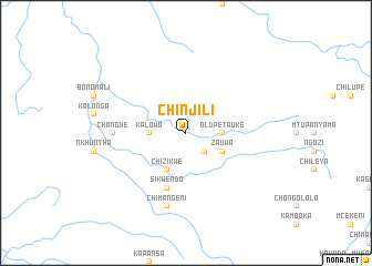 map of Chinjili