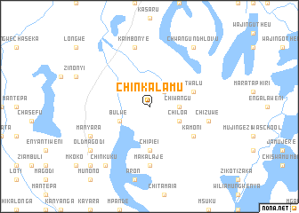 map of Chinkalamu