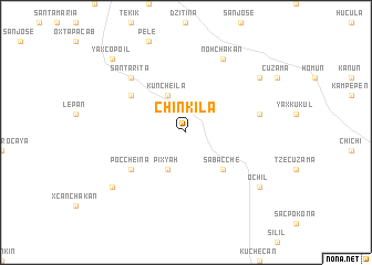 map of Chinkilá