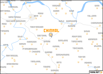 map of Chin-mal