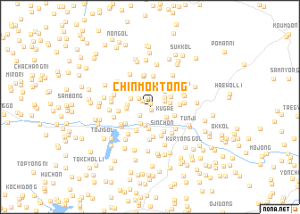 map of Chinmok-tong