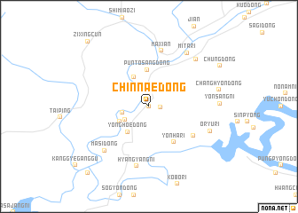 map of Chinnae-dong