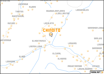 map of Chinoito