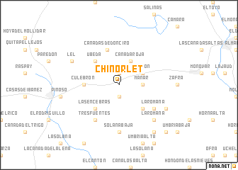 map of Chinorlet