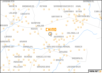 map of Chino