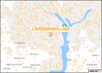 map of Chinquapin Village