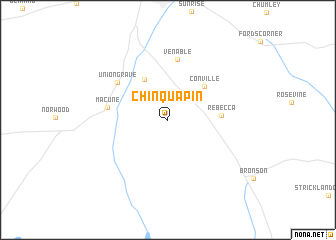 map of Chinquapin