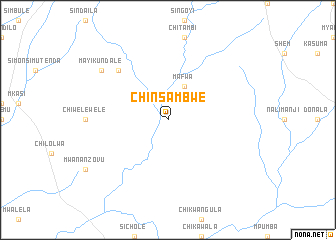 map of Chinsambwe