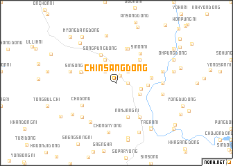 map of Chinsang-dong