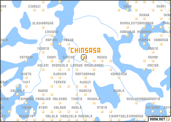 map of Chinsasa