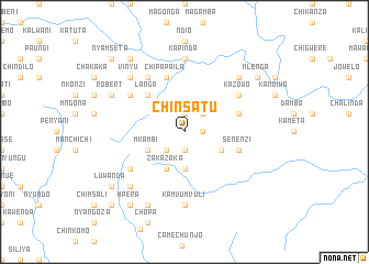 map of Chinsatu