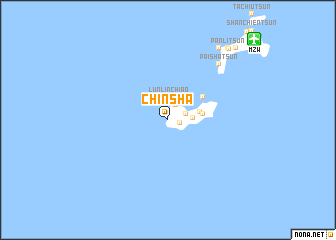 map of Chin-sha