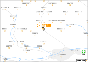map of Chinteni