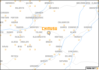 map of Chinuşu