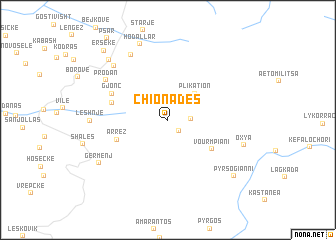 map of Chionádes