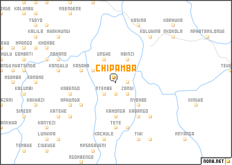 map of Chipamba