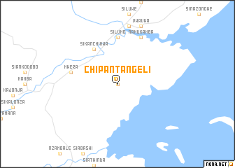 map of Chipantangeli