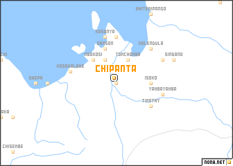 map of Chipanta