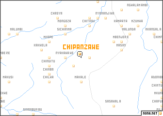 map of Chipanzawe