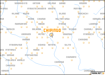 map of Chipindo