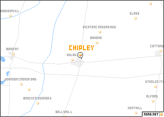 map of Chipley