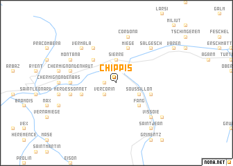 map of Chippis