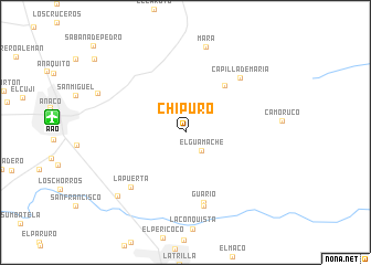 map of Chipuro
