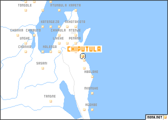 map of Chiputula