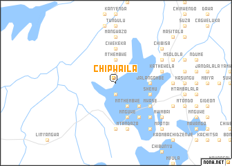 map of Chipwaila