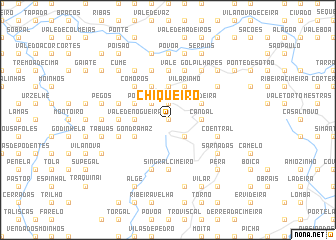 map of Chiqueiro
