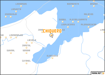 map of Chiquero