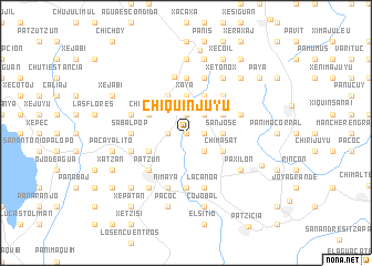 map of Chiquinjuyú