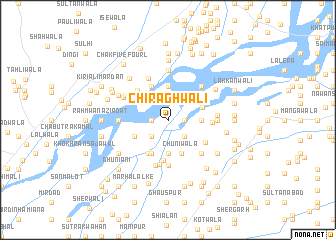 map of Chirāghwāli