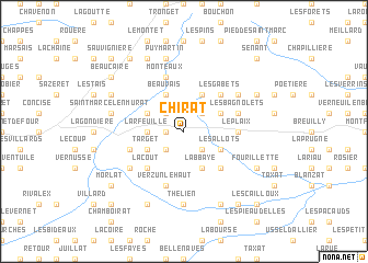 map of Chirat