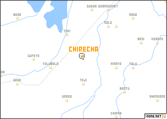 map of Chʼirecha