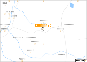 map of Chirimayo
