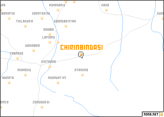 map of Chirinbindasi