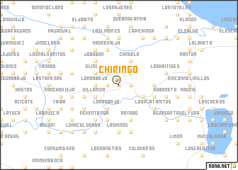 map of Chiringo