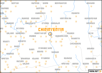 map of Chirinyenyim